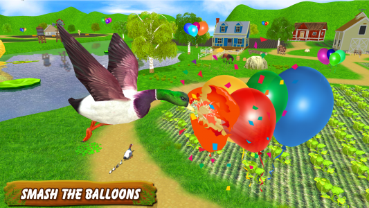 اسکرین شات بازی Talking Duck Bird game 5