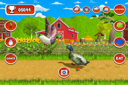 اسکرین شات بازی Talking Duck Bird game 6