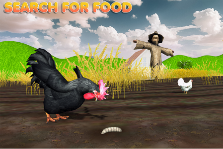 اسکرین شات برنامه Talking Rooster: Chicken Games 3