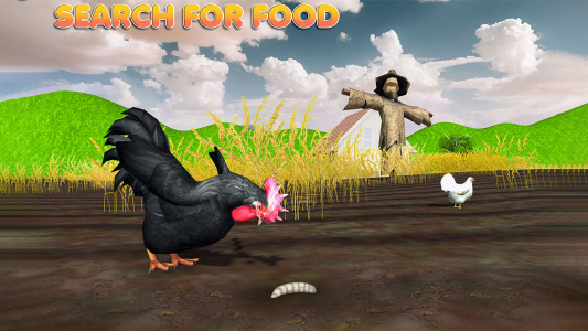 اسکرین شات 3 برنامه Rooster Family: Chicken Games