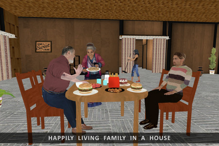 اسکرین شات بازی Happy Family Virtual Adventure 3