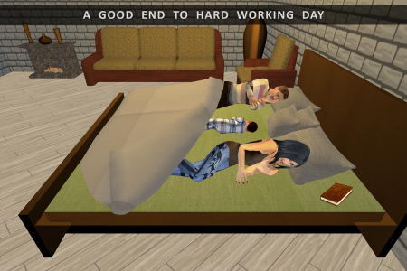 اسکرین شات بازی Happy Family Virtual Adventure 4