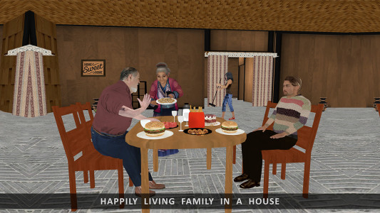 اسکرین شات بازی Happy Family Virtual Adventure 3