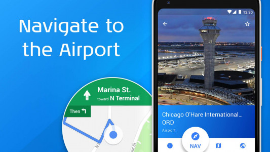 اسکرین شات 2 برنامه The Flight Tracker