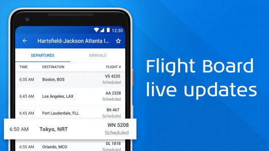 اسکرین شات 4 برنامه The Flight Tracker