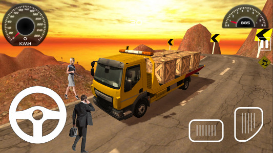 اسکرین شات بازی Truck Simulator - Cargo Games 3