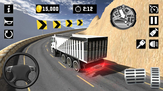 اسکرین شات بازی Truck Simulator - Cargo Games 2