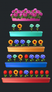 اسکرین شات 4 بازی Floral Sort 3D: Blossom Games
