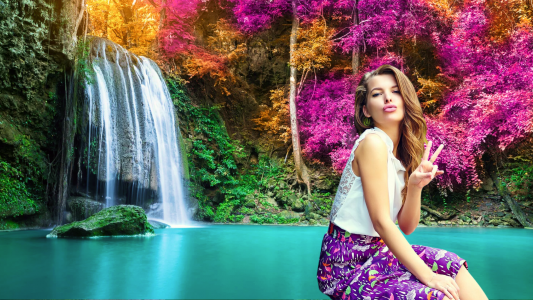 اسکرین شات 5 برنامه ویرایشگر قاب عکس باغ