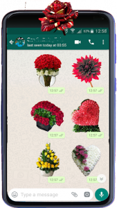 اسکرین شات برنامه Flowers Stickers 2020 for WhatsApp - WAStickerApps 7