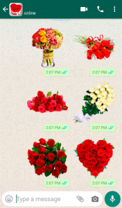 اسکرین شات برنامه Flowers Stickers for WhatsApp 🌷🌹💐 WAStickerApps 3