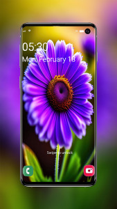 اسکرین شات برنامه Flowers Wallpaper 7