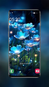 اسکرین شات برنامه Flowers Wallpaper 4