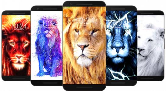 اسکرین شات برنامه Lion Wallpaper HD 7