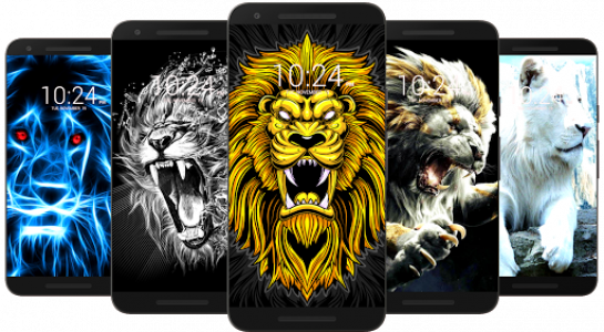 اسکرین شات برنامه Lion Wallpaper HD 4
