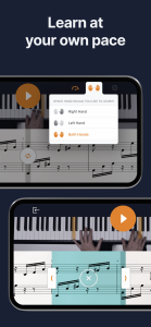 اسکرین شات 5 برنامه flowkey: Learn piano