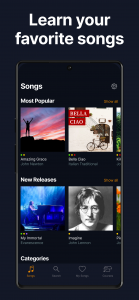 اسکرین شات 2 برنامه flowkey: Learn piano