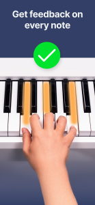 اسکرین شات 2 برنامه flowkey: Learn piano