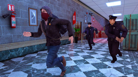 اسکرین شات بازی Heist Thief Robbery Grand Bank 5