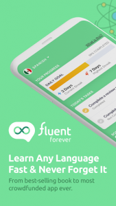 اسکرین شات برنامه Fluent Forever 1