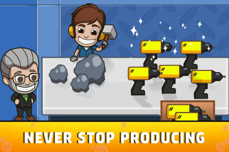اسکرین شات 4 بازی Idle Factory Tycoon: Business!