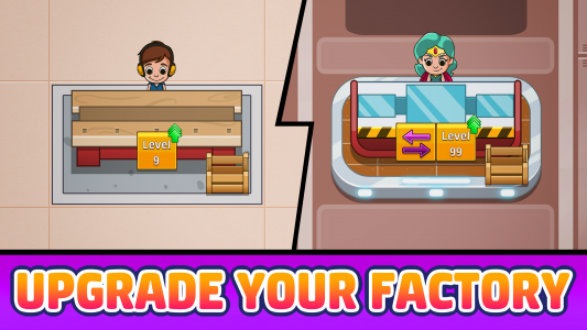 اسکرین شات بازی Idle Factory Tycoon: Business! 2