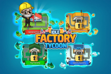 اسکرین شات 1 بازی Idle Factory Tycoon: Business!
