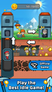 اسکرین شات 2 بازی Idle Miner Tycoon: Gold & Cash