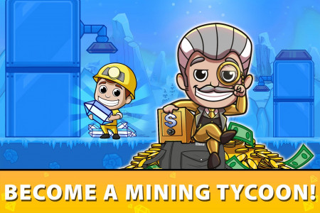 اسکرین شات بازی Idle Miner Tycoon: Gold & Cash 3