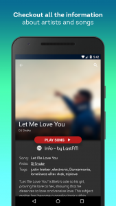 اسکرین شات برنامه Shuffly Music - Song Streaming Player 8