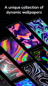 اسکرین شات 2 برنامه Magic Fluid, Live Wallpaper 4D