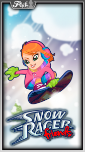 اسکرین شات بازی Snow Racer Friends Free 1