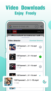 اسکرین شات 5 برنامه Fly Browser-Search & Private