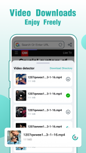 اسکرین شات برنامه Fly Browser-Search & Private 5