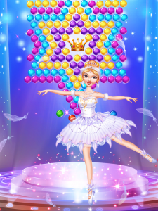 اسکرین شات بازی Pretty Ballerina Bubble 3