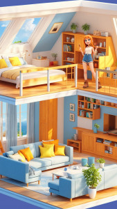 اسکرین شات بازی Room Makeover 1