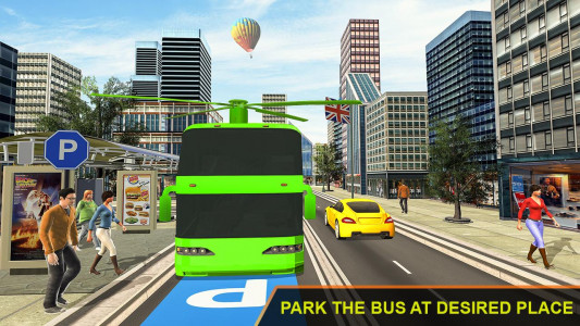 اسکرین شات بازی Flying City Bus: Flight Simulator, Sky Bus 2020 4