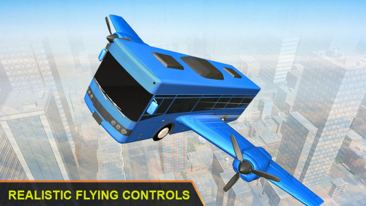 اسکرین شات بازی Flying City Bus: Flight Simulator, Sky Bus 2020 1