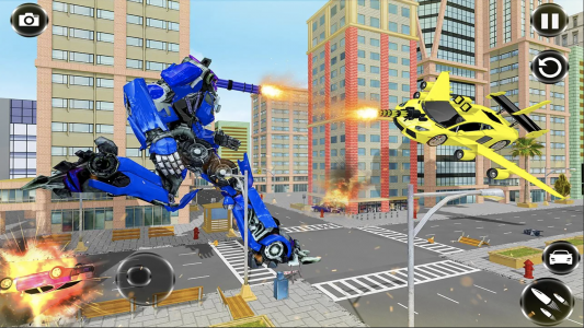 اسکرین شات 1 بازی Flying Car Games Transformers