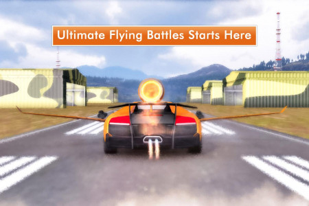 اسکرین شات بازی Car Flying Shooting: Car games 7