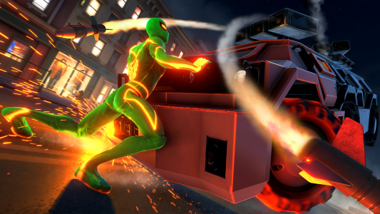 اسکرین شات بازی Flying Spider - Hero Sim Games 5