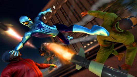 اسکرین شات بازی Flying Spider - Hero Sim Games 4