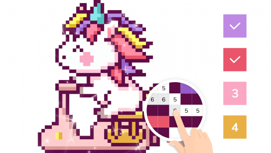 اسکرین شات بازی Color by Pixel - Pixel Number 6