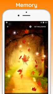 اسکرین شات برنامه Autumn Live Wallpaper 3