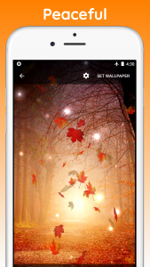 اسکرین شات برنامه Autumn Live Wallpaper 2