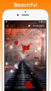 اسکرین شات برنامه Autumn Live Wallpaper 1