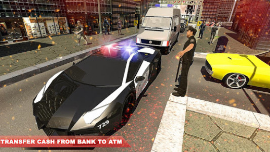 اسکرین شات بازی City Bank Robbers: ATM & Cash Transit Security Van 8