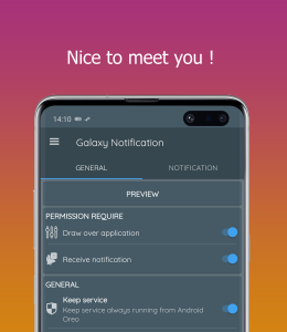 اسکرین شات برنامه Galaxy Notification Dynamic 6