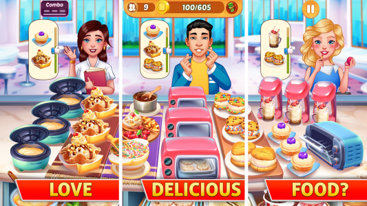 اسکرین شات بازی Kitchen Craze: Restaurant Game 1