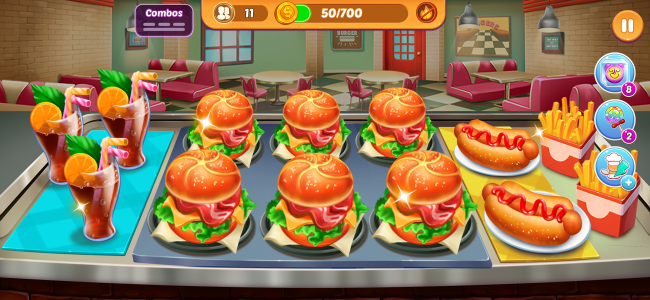 اسکرین شات 4 بازی Kitchen Craze: Restaurant Game